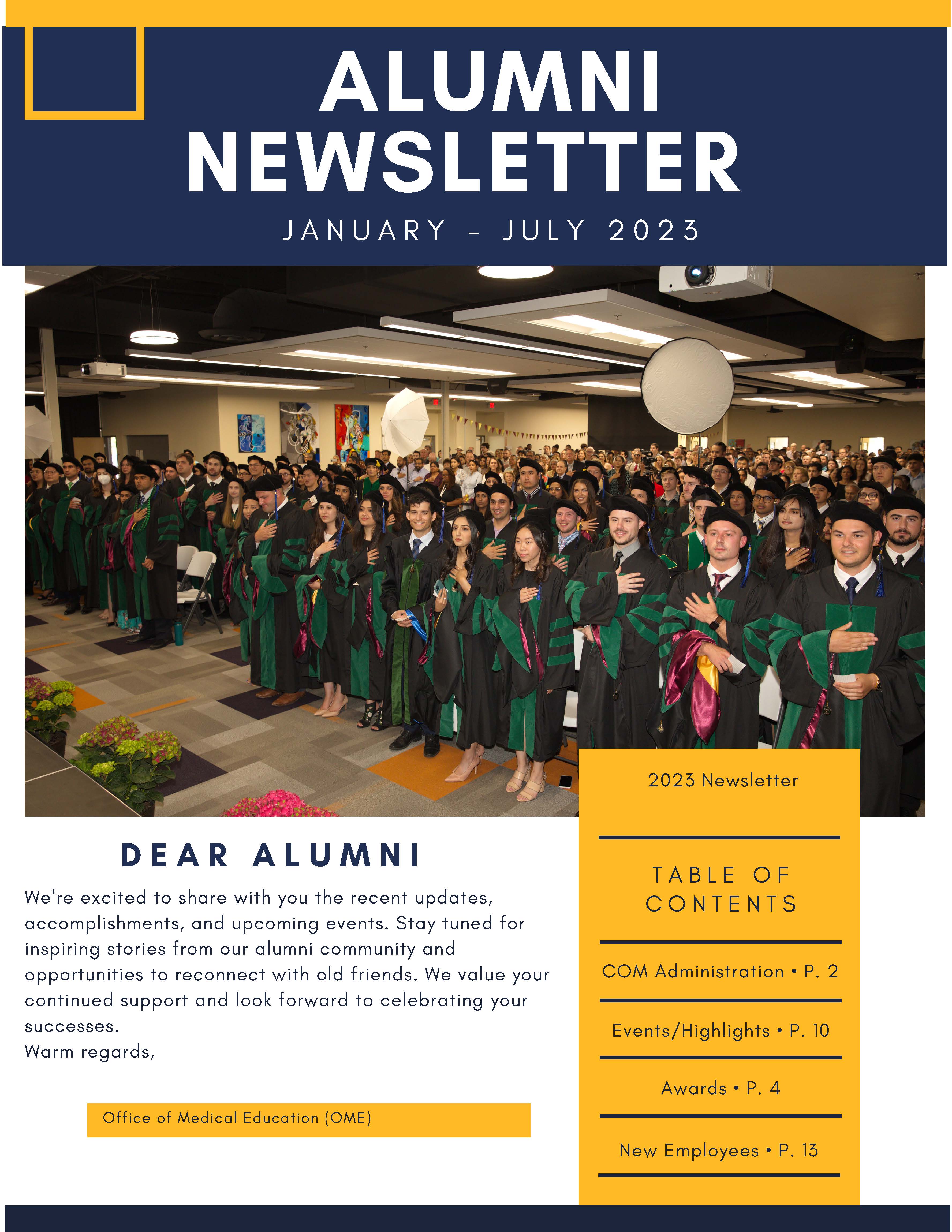 COM Alumni Newsletter July 2023