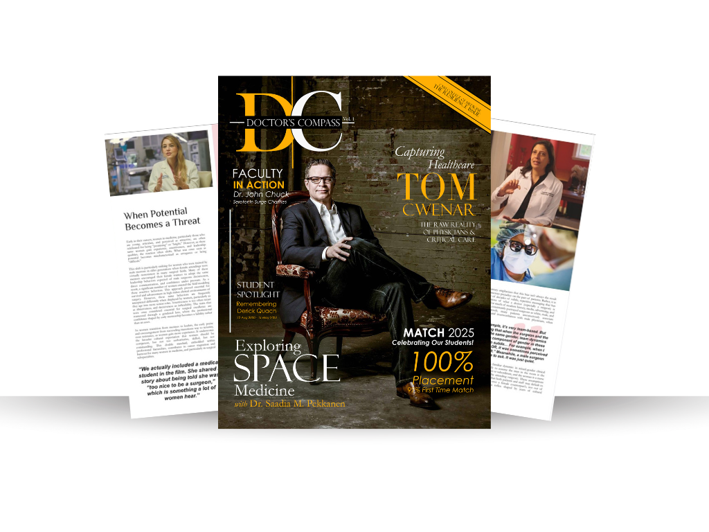 Doctors Compass Magazine Stack